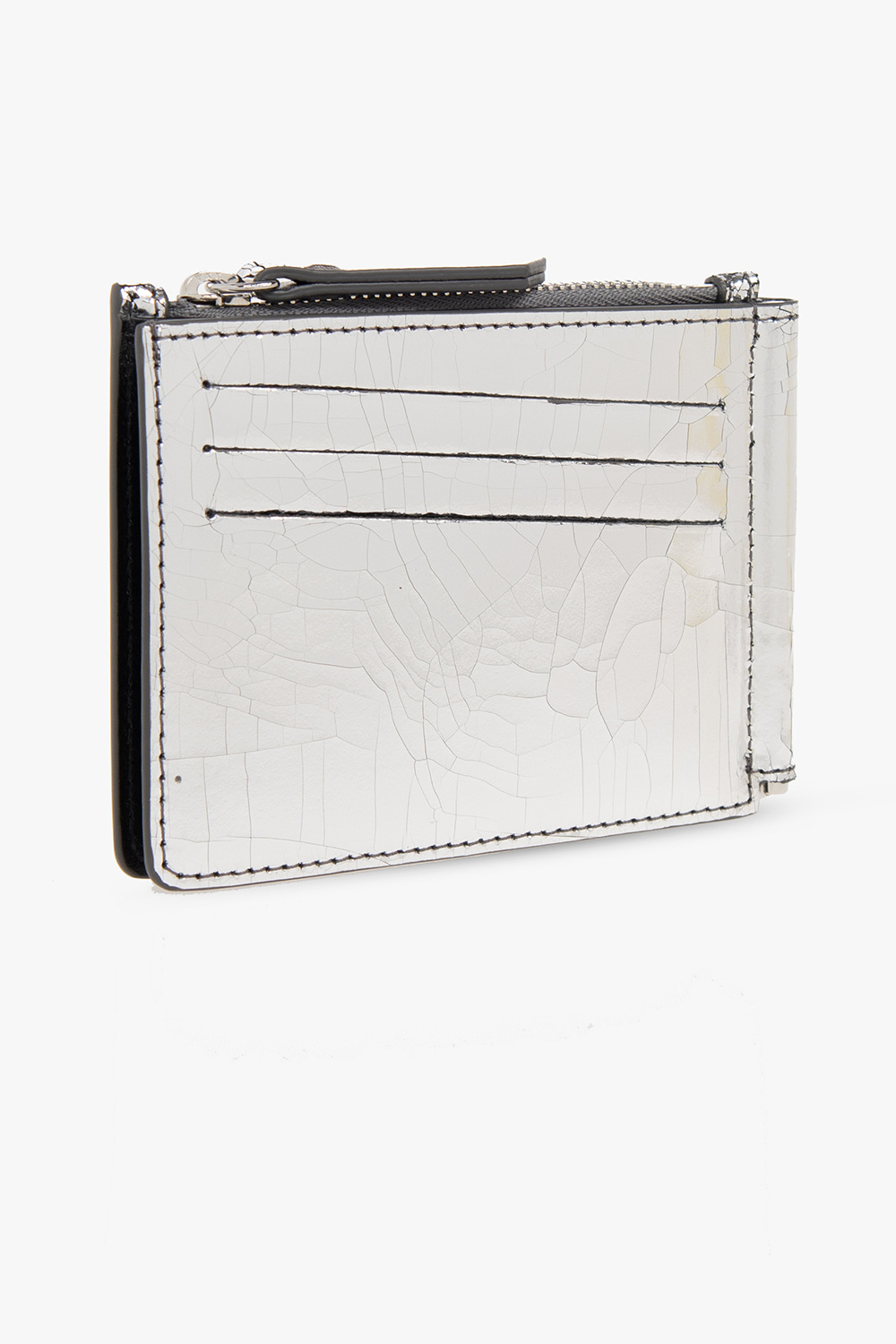 Silver Bi-fold wallet Maison Margiela - SchaferandweinerShops Japan